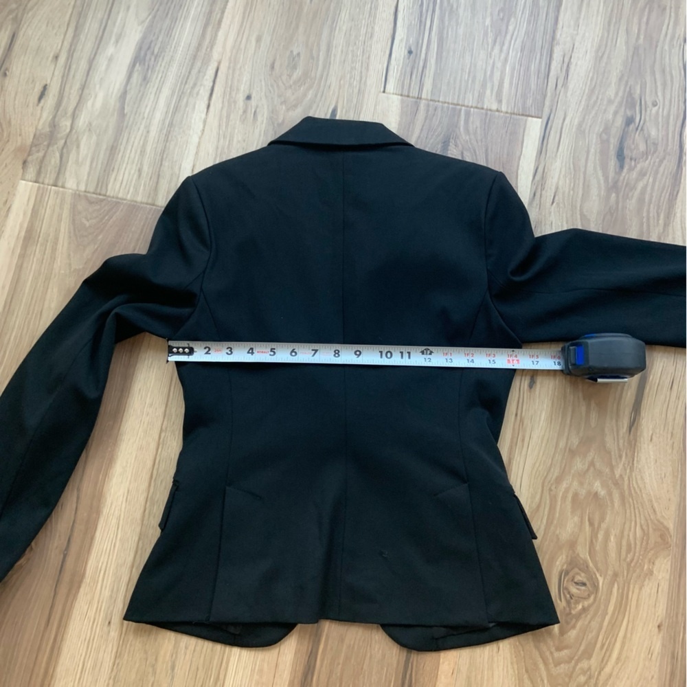 Express Women's Black Blazer One Button Tailored‎ Fit Size 4 Preppy - Picture 7 of 13